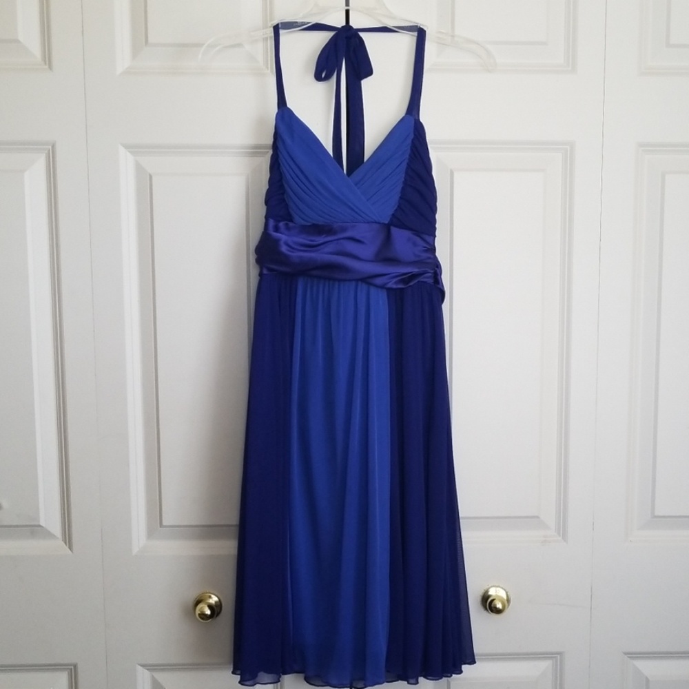 City Triangles | Blue semi formal Dress